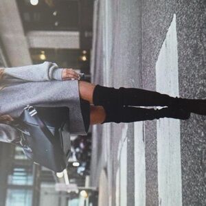 Stuart Weitzman Highland black suede over the knee boots size 8.5